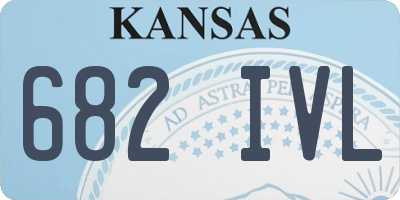 KS license plate 682IVL