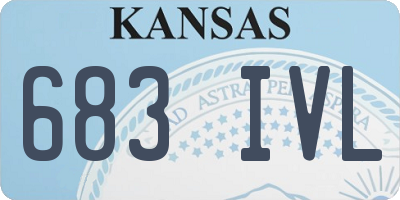 KS license plate 683IVL
