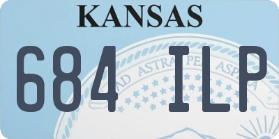 KS license plate 684ILP