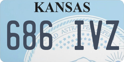 KS license plate 686IVZ