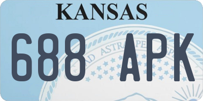 KS license plate 688APK