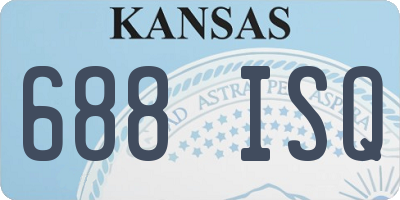 KS license plate 688ISQ