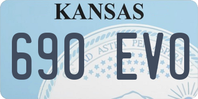 KS license plate 690EVO