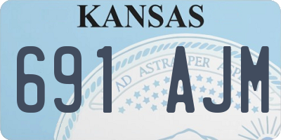 KS license plate 691AJM