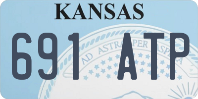 KS license plate 691ATP