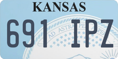 KS license plate 691IPZ
