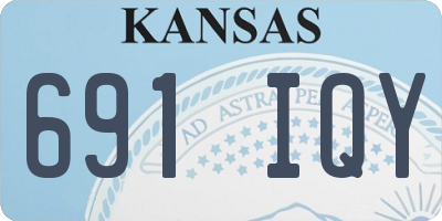 KS license plate 691IQY