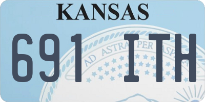 KS license plate 691ITH