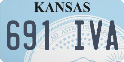 KS license plate 691IVA