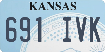 KS license plate 691IVK