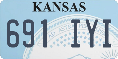KS license plate 691IYI