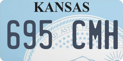 KS license plate 695CMH