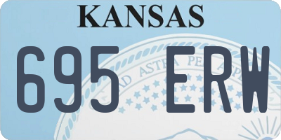 KS license plate 695ERW