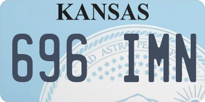 KS license plate 696IMN