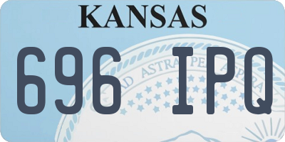 KS license plate 696IPQ
