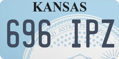 KS license plate 696IPZ