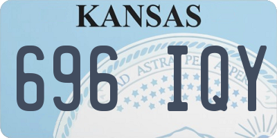 KS license plate 696IQY