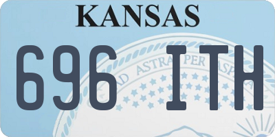 KS license plate 696ITH