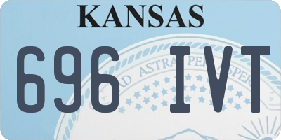 KS license plate 696IVT