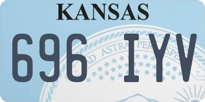 KS license plate 696IYV