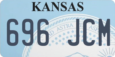 KS license plate 696JCM