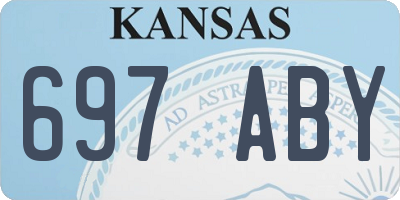 KS license plate 697ABY