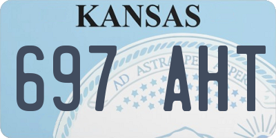 KS license plate 697AHT