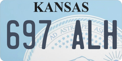 KS license plate 697ALH