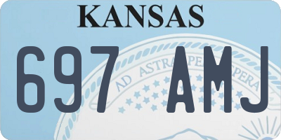 KS license plate 697AMJ