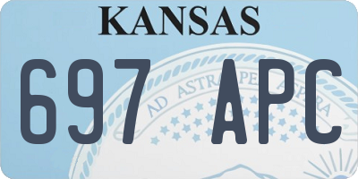 KS license plate 697APC