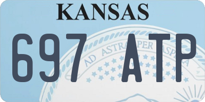 KS license plate 697ATP