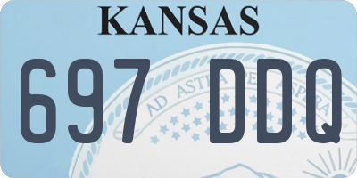 KS license plate 697DDQ