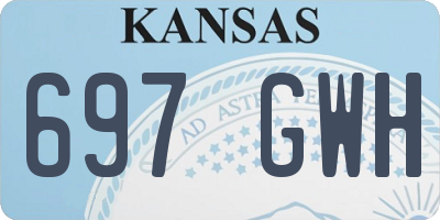 KS license plate 697GWH