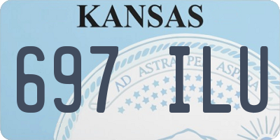 KS license plate 697ILU