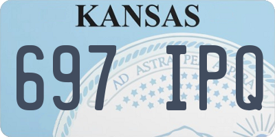 KS license plate 697IPQ