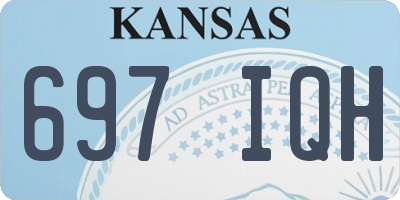 KS license plate 697IQH