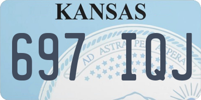 KS license plate 697IQJ