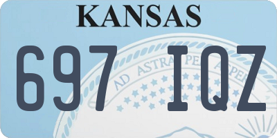 KS license plate 697IQZ