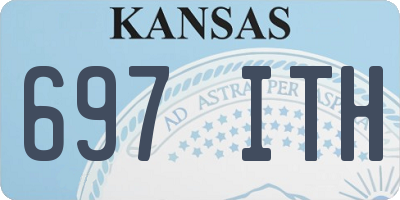KS license plate 697ITH