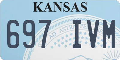 KS license plate 697IVM