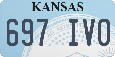 KS license plate 697IVO