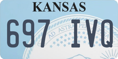 KS license plate 697IVQ