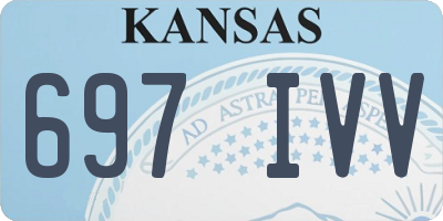 KS license plate 697IVV