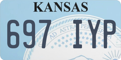 KS license plate 697IYP