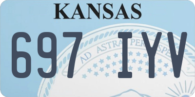 KS license plate 697IYV