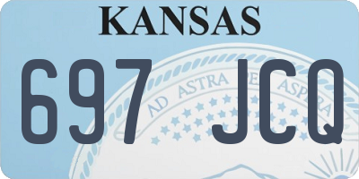 KS license plate 697JCQ