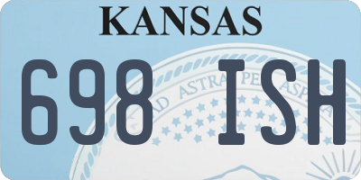 KS license plate 698ISH