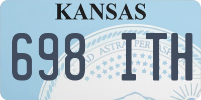 KS license plate 698ITH
