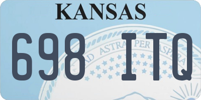 KS license plate 698ITQ