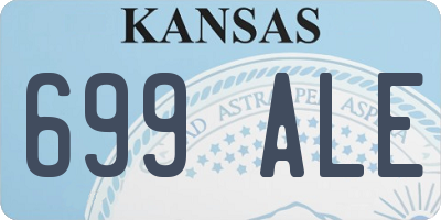 KS license plate 699ALE